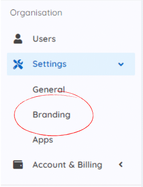 Where to find custom branding for eSigning in Doc2 platform