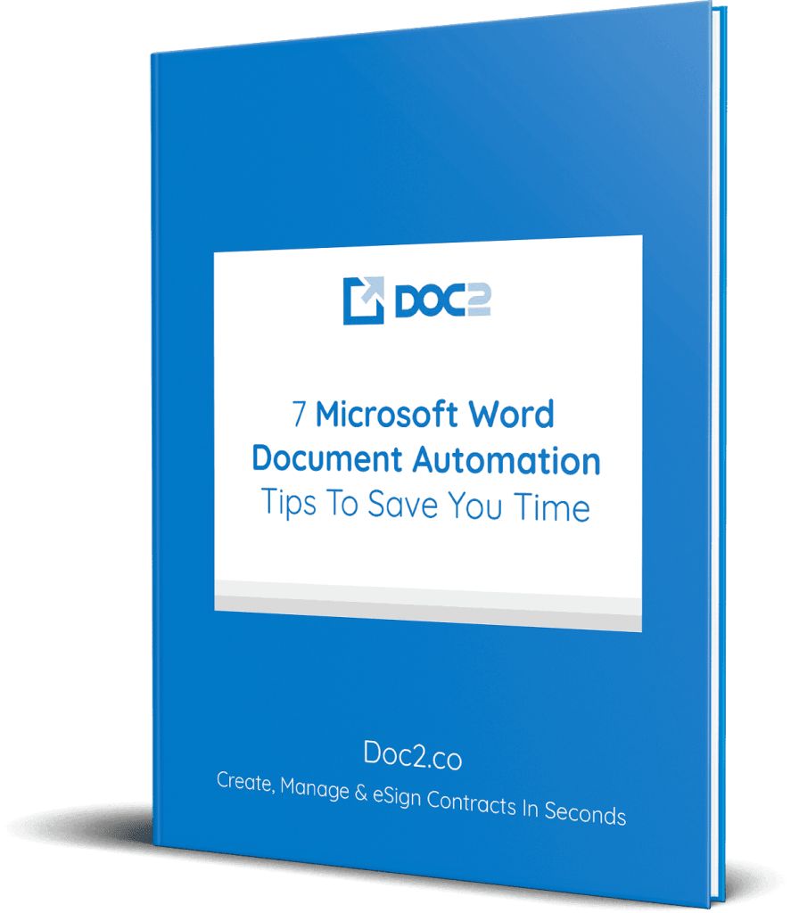Free Microsoft Word Document Automation Tips - Doc2